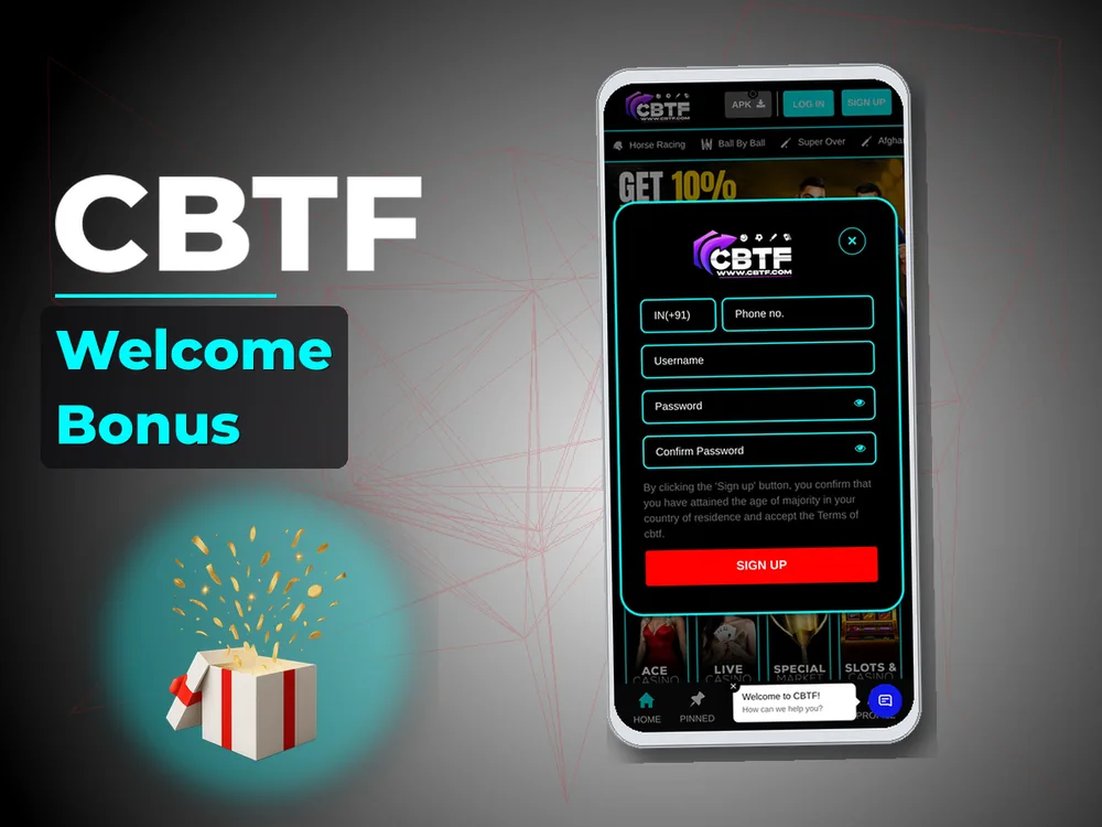 Cbtf - Welcome Bonus
